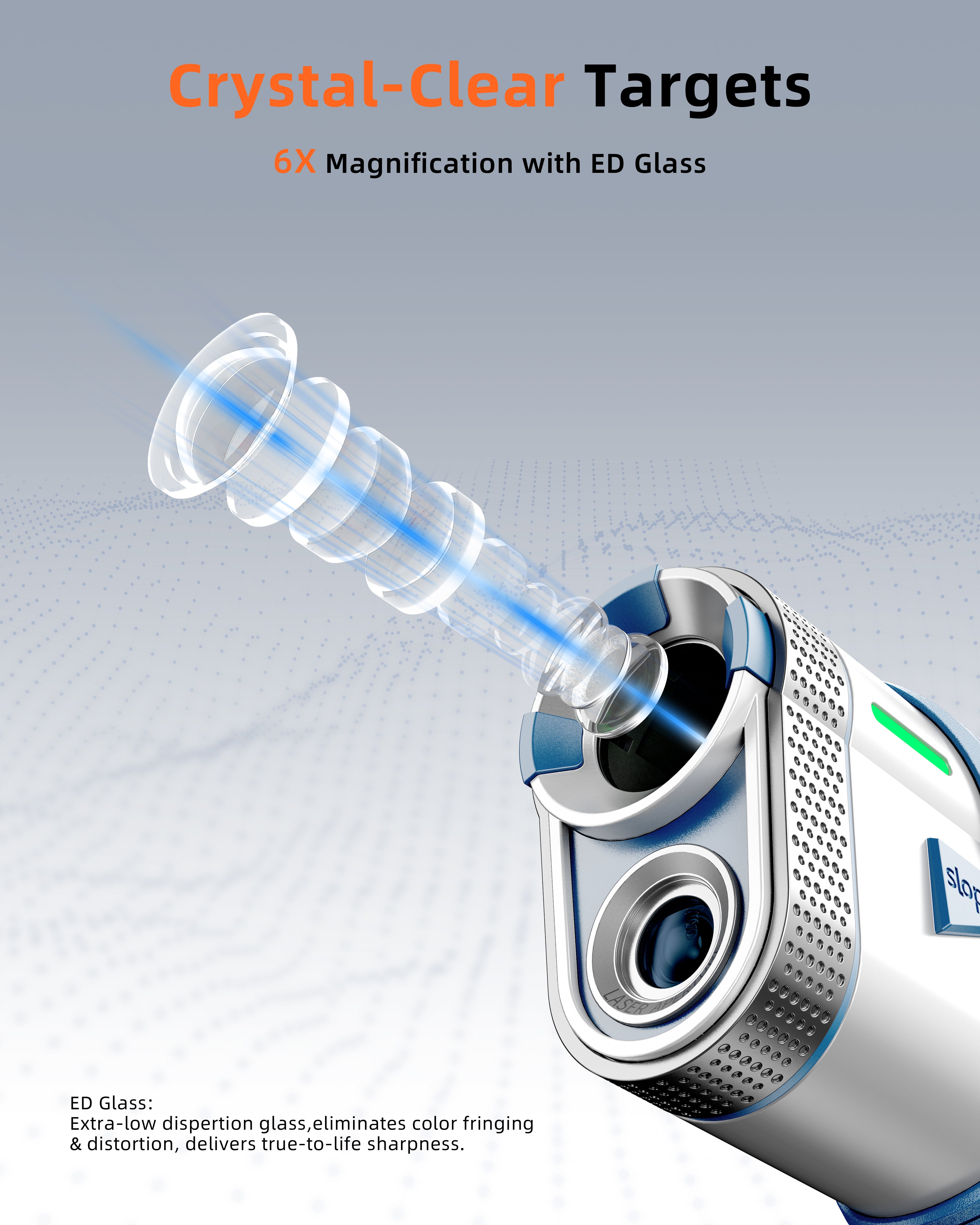 DORMIE T100 PRO ゴルフレーザー距離計 800ヤード PNLC明るさ自動調整